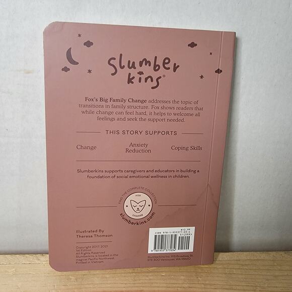 BOARD BOOK Fox's Big Family Change: A Lesson In Change by Kelly Oriard - Picture 3 of 4